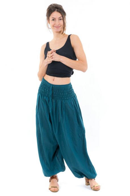 Pantalon saroual large elastique July