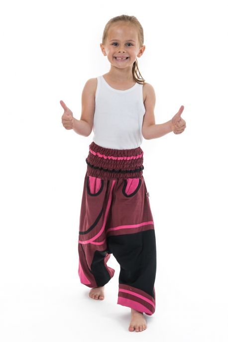 Sarouel élastique fille Padmanita personnalisable