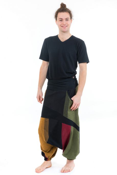 Sarouel mixte graphic ethnic Tapanga homme