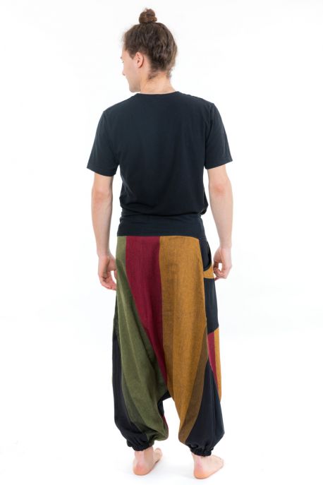 Sarouel mixte graphic ethnic Tapanga personnalisable