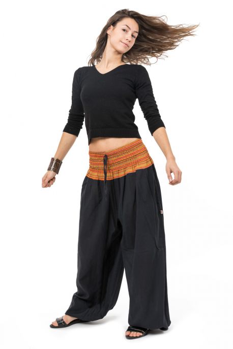 Pantalon sarouel grande taille baba cool Sundhara
