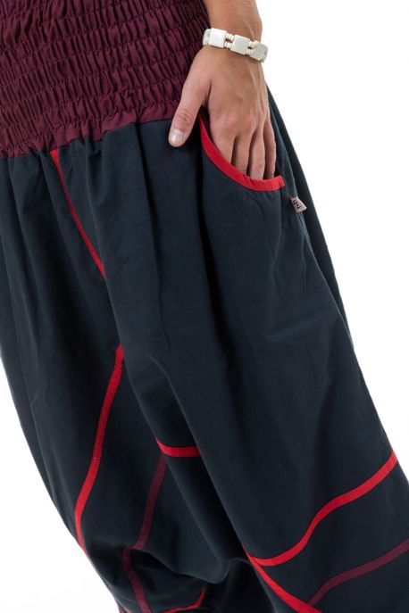 Sarouel elastique grande taille femme homme Raksi zoom