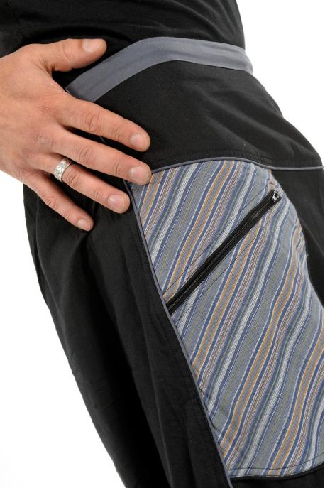 Sarouel ethnic homme femme pocket zip Sawal personnalisable
