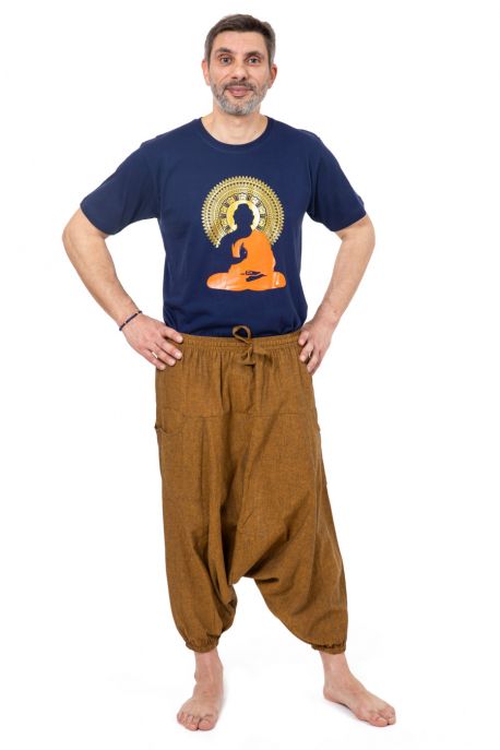 T-shirt homme meditation Bouddha lotus