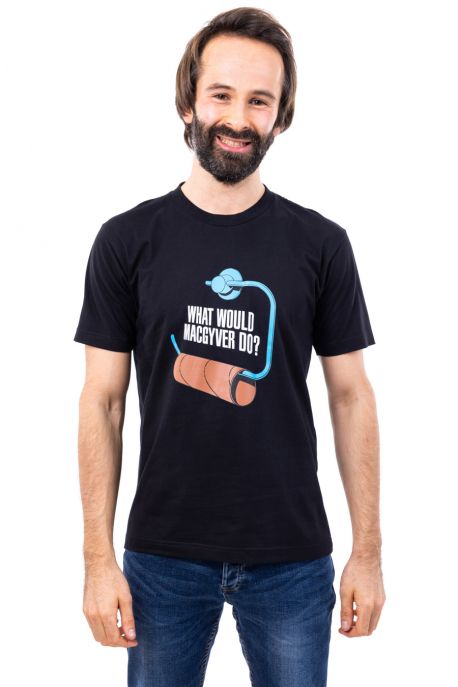 T-shirt humoristique casse-tête Macgyver
