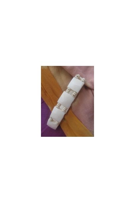 BR7004 bracelet os de buffle nepalais