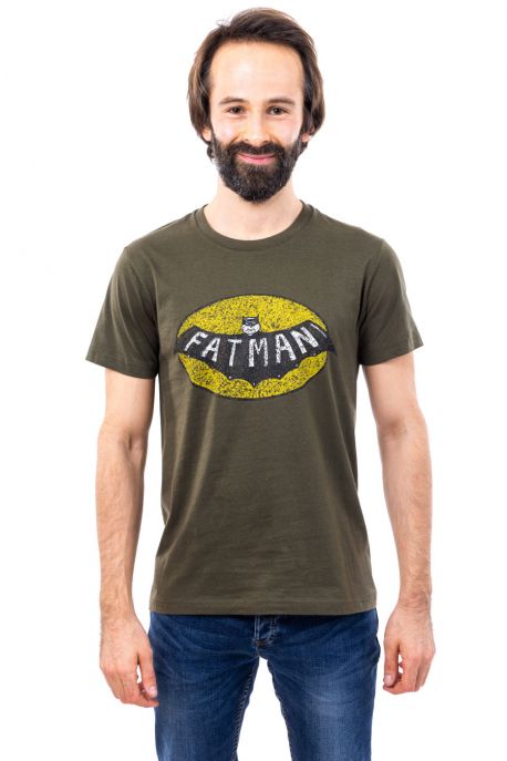 T-shirt humoristique Super héros Fatman