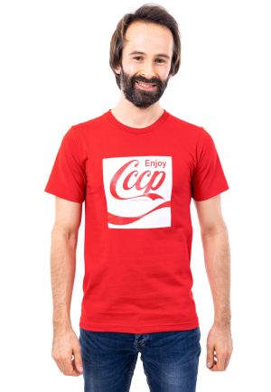 T-shirt parodique cola Enjoy CCCP