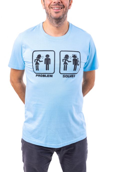 T-shirt homme manches courtes Problem solved